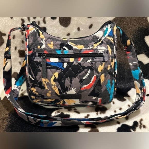 Vera Bradley Splash Floral Lighten Up  Crossbody Bag - Picture 7 of 10